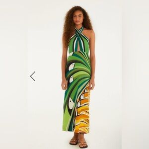 FARM Rio Toucans Wrap Dress